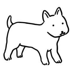 犬のイラスト